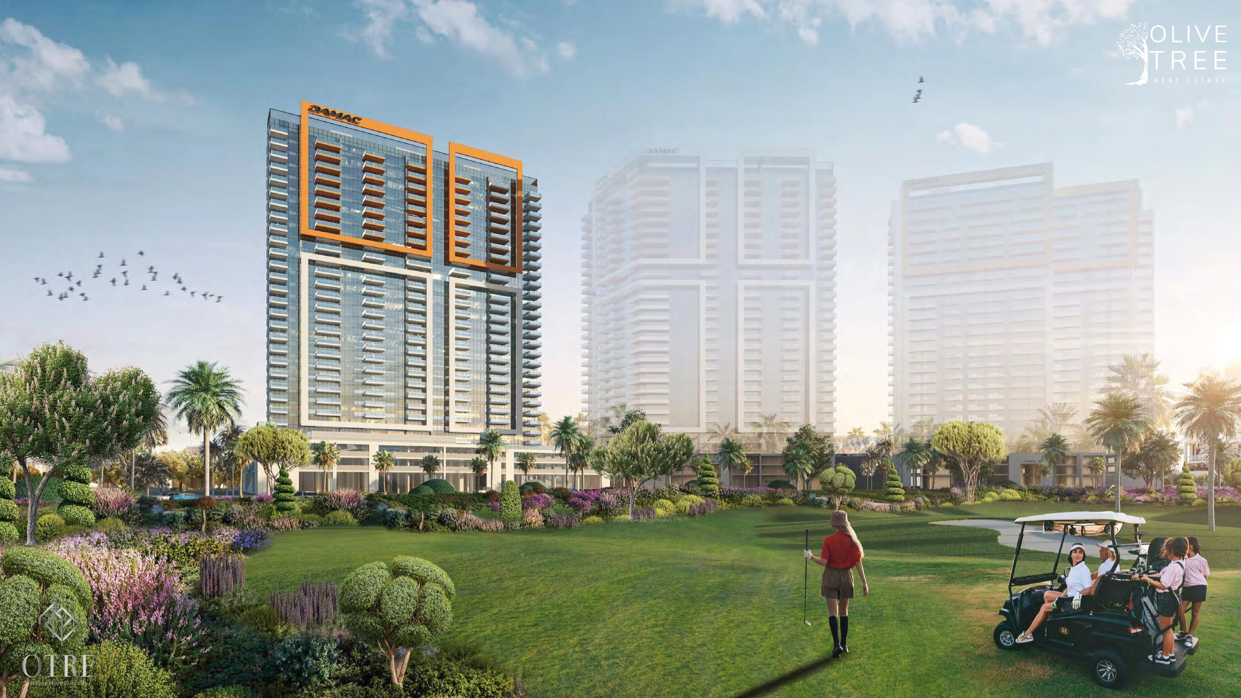 Luxury Living in DAMAC Hills - Modern 1 & 2 Bedroom Apartments